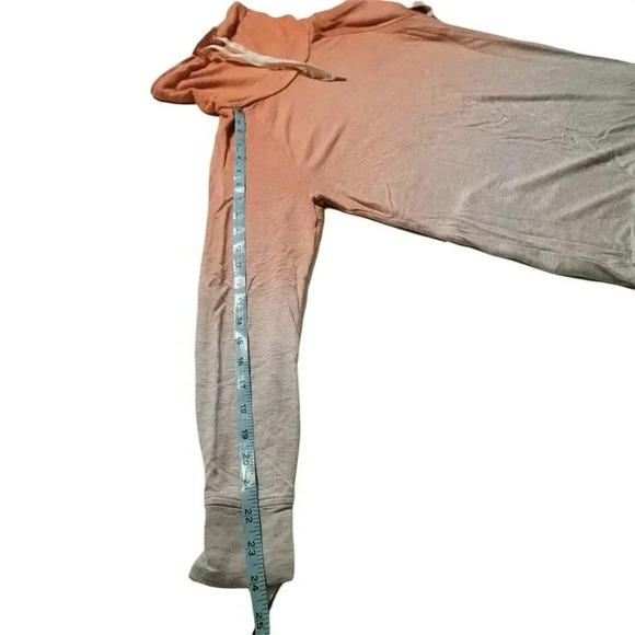 Lou & Grey  Softblend Cowl Neck Pull Over Sweater Size S orange & beige  Womens - Picture 7 of 10